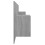 VidaXL vidaXL Bed Headboard with Cabinets Grey Sonoma Engineered Wood Wall Nightstand 5