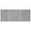 VidaXL vidaXL Bed Headboard with Cabinets Grey Sonoma Engineered Wood Wall Nightstand 7