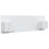 VidaXL vidaXL Bed Headboard with Cabinets White Engineered Wood Floating Nightstand 1