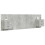 VidaXL vidaXL Bed Headboard with Cabinets Concrete Grey Engineered Wood Bed Header 3