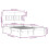 VidaXL vidaXL Solid Wood Bed Frame 140x200 cm Wooden Bedstead Platform Bed Frame 4