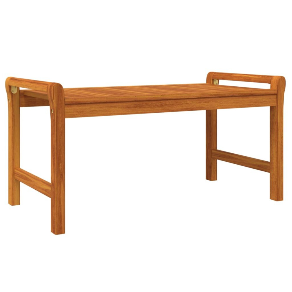 vidaXL Solid Wood Acacia Coffee Table Wooden Couch Centre Accent Tea Table