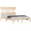 VidaXL vidaXL Solid Wood Bed Frame 160x200 cm Wooden Bedstead Platform Bed Frame 3