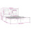 VidaXL vidaXL Solid Wood Pine Bed Frame 160x200 cm Wooden Bedstead Platform Bed Frame 6
