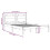 VidaXL vidaXL Bed Frame Bed Base Wooden Platform Bed Solid Wood 150x200 cm King Size 6
