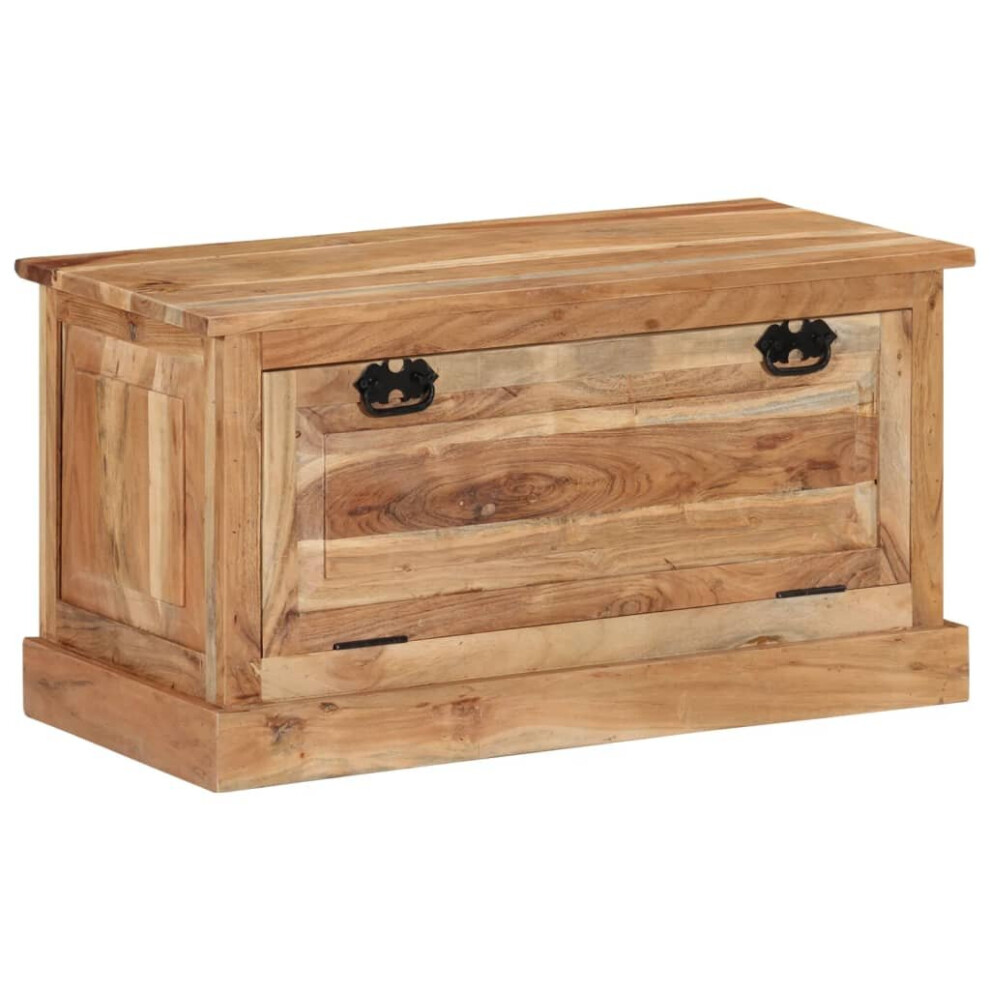Vidaxl Solid Acacia Wood Shoe Storage Bench Entryway Hall Bench Shoe Cabinet