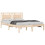 VidaXL vidaXL Bed Frame Bed Base Wooden Platform Bed Solid Wood 150x200 cm King Size 3