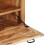 VidaXL vidaXL Solid Acacia Wood Shoe Storage Bench Entryway Hall Bench Shoe Cabinet 9