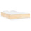 VidaXL vidaXL Solid Wood Bed Frame 140x200 cm Bedroom Wooden Bedstead Platform Bed 1