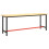 VidaXL vidaXL Work Bench Frame Matte Black and Matte Red Metal Table Frame Bracket 2