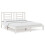 VidaXL vidaXL Bed Frame Platform Bed White Solid Wood 180x200 cm Super King Size 2