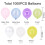 (Macaron) Time to Sparkle 10in 1000PCS Pearlised Latex Balloons Wedding Party Christmas Baby Shower Decorations Xmas 2