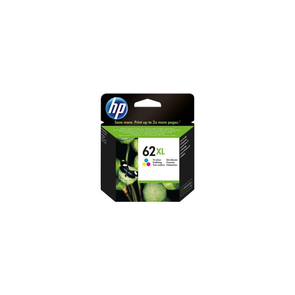 Hp C2p07ae 62XL Tri Color Ink Cartridge