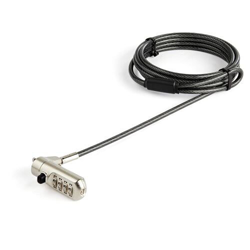 StarTech.com STARTECH Beveiligingskabel voor laptop - 2 m