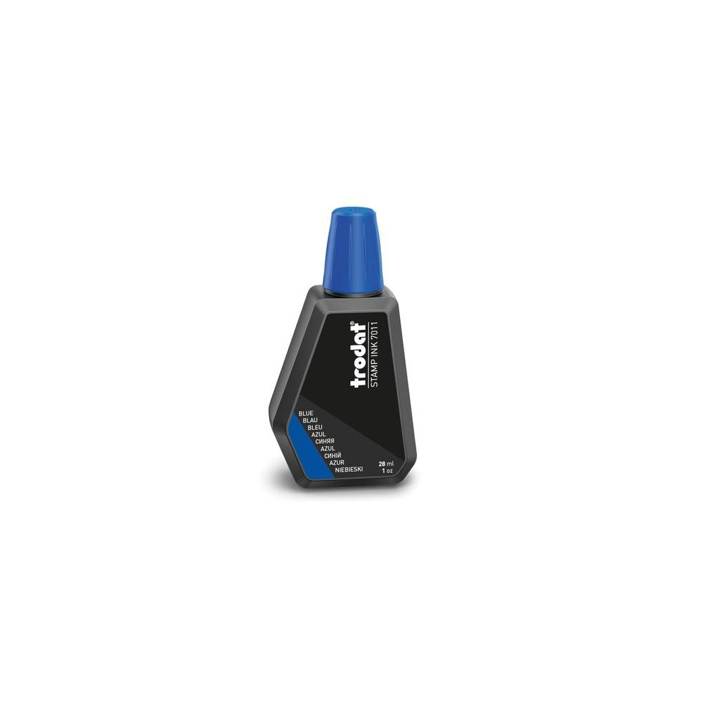 Trodat Blue Stamp Pad Ink 28Ml