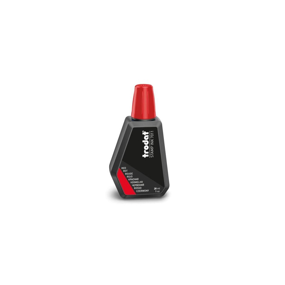 Trodat Red Stamp Pad Ink 28Ml