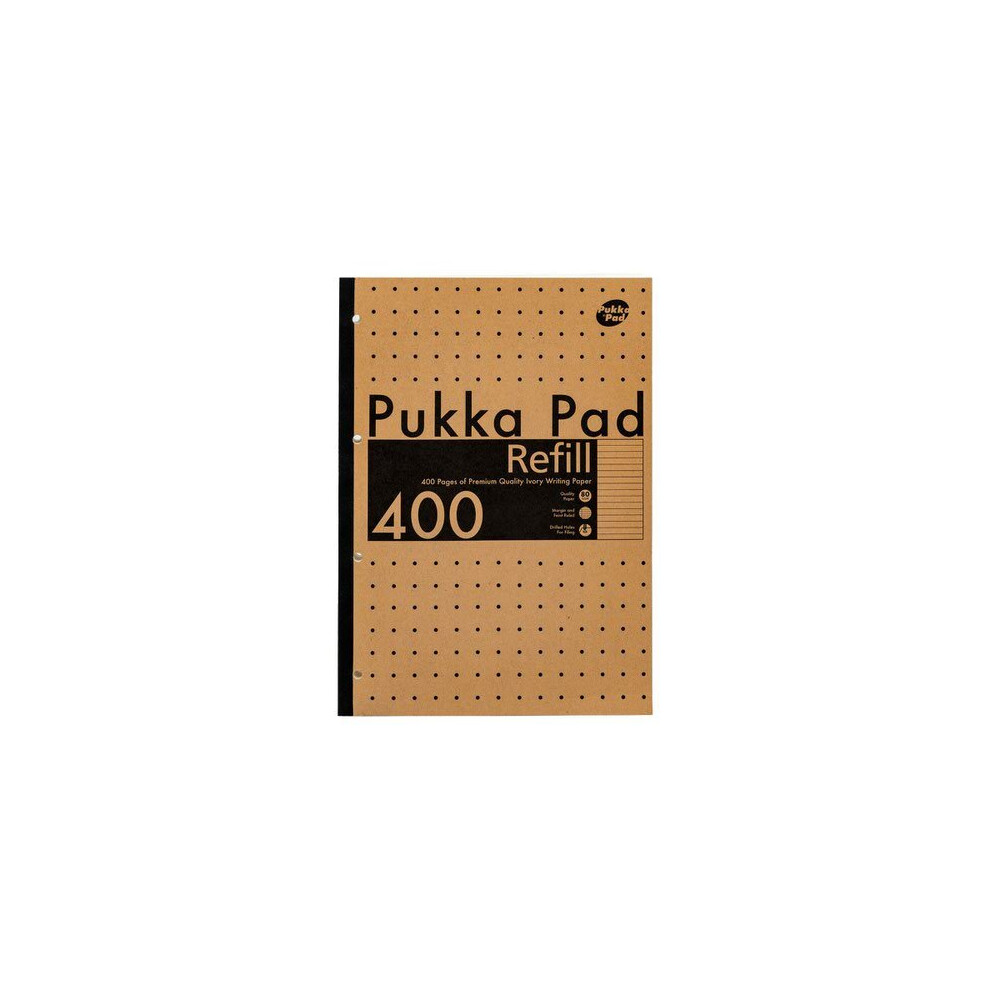 Pukka Kraft A4 400 Page Refill Pads PK5