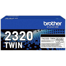 Brother inktcartridge PACK TN2320 ZWART 2 TONERS