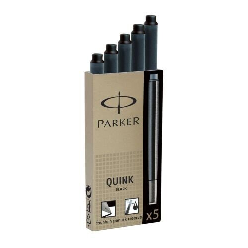 Parker Parker Long Refill Cartridge BK PK5