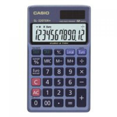 Casio Casio SL320TER 12 Digit Pocket Calc