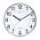 Unilux Clock Aria Metal Grey 1