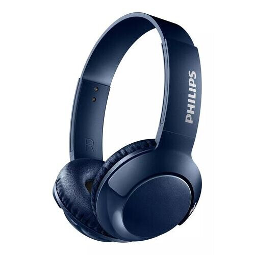 Philips Bass Plus Bluetooth Headphones Blue