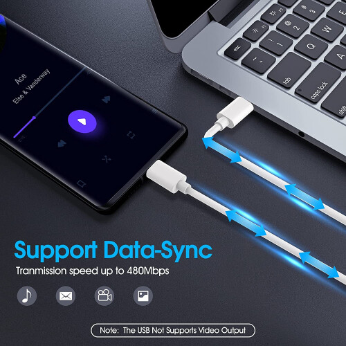 (Black, 2 metre) Type C to Type C 5A/100W Super Fast Charging  Data Cable 1
