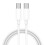 (White, 3 metre) Type C to Type C 5A/100W Super Fast Charging  Data Cable 3
