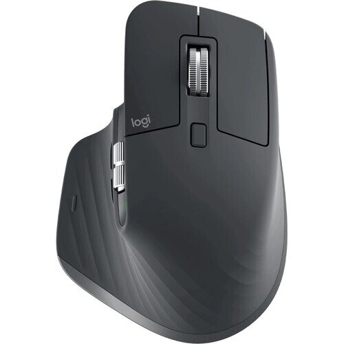 Logitech Logitech MX Master 3S - Ultra-Fast Scrolling Performance Mouse, Ergonomic, 8K DPI, Glass Tracking, Silent Clicks, USB-C, Bluetooth, Windows