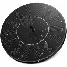 Solar Water Fountain,Garden Solar Water Pump with 6 nozzle Solar Power