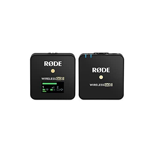 RØDE Wireless GO II Single Dualchannel Wireless Microphone System with a Builtin