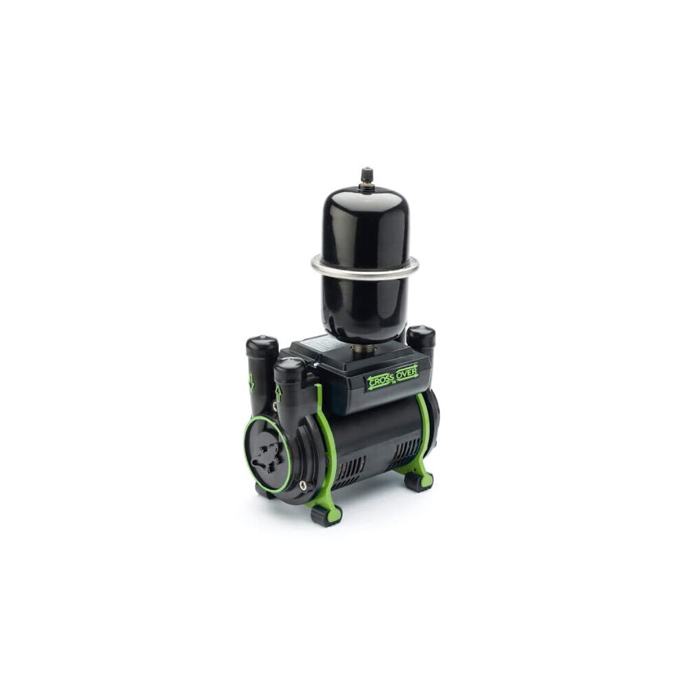 Salamander Pumps - CT60 Bathroom Universal Pump - 1.8 Bar Pressure - Twin End - Suitable for All (+ or -) Gravity Fed Systems - WRAS Approved