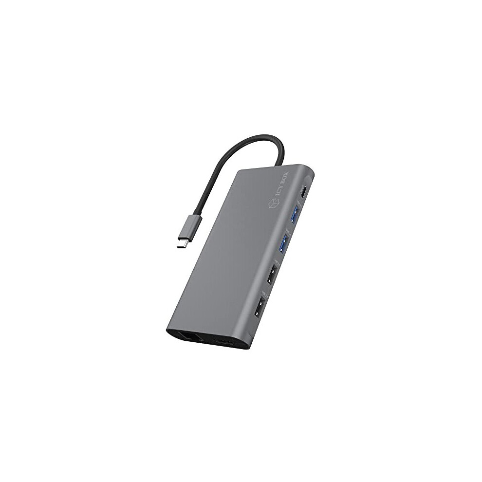 Raidsonic Icy Box Ib-Dk4050-Cpd - Docking Station - 2 X Hdmi, Dp 4250078170525