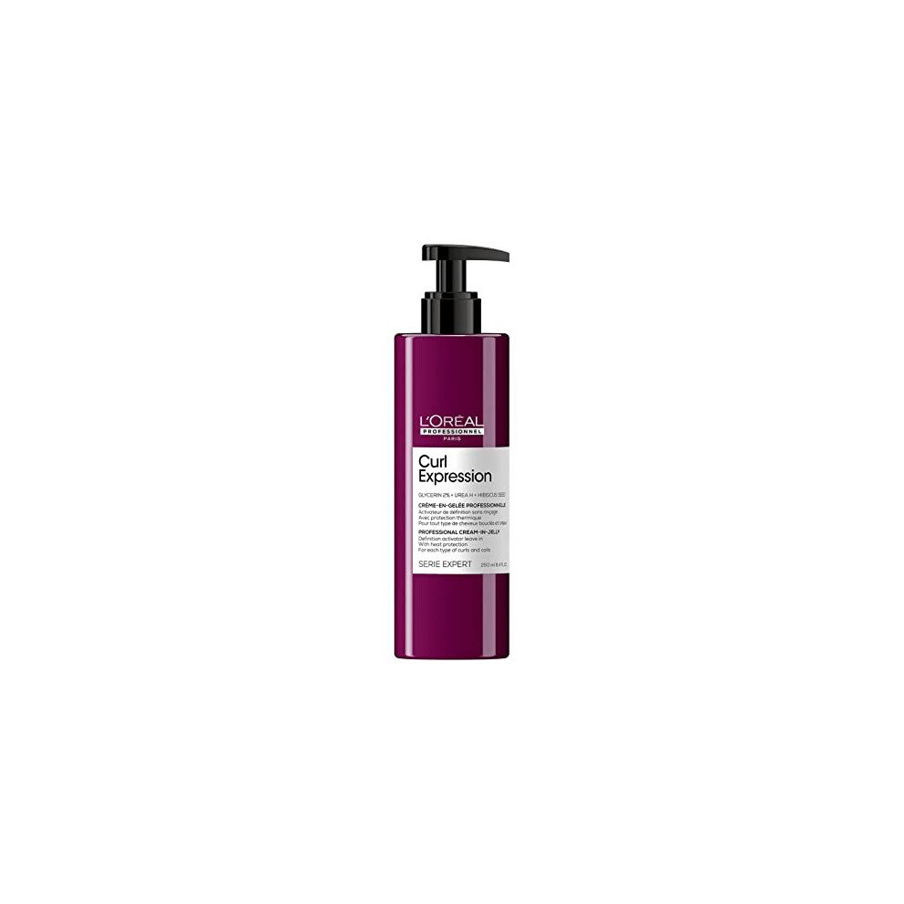 New L’oréal Paris L'oréal Professionnel | Curl Activating Jelly, For Curly & Coily Hair, With Glycerin, Urea H And Hibiscus Seed Extract, Serie Expert Curl Expression,