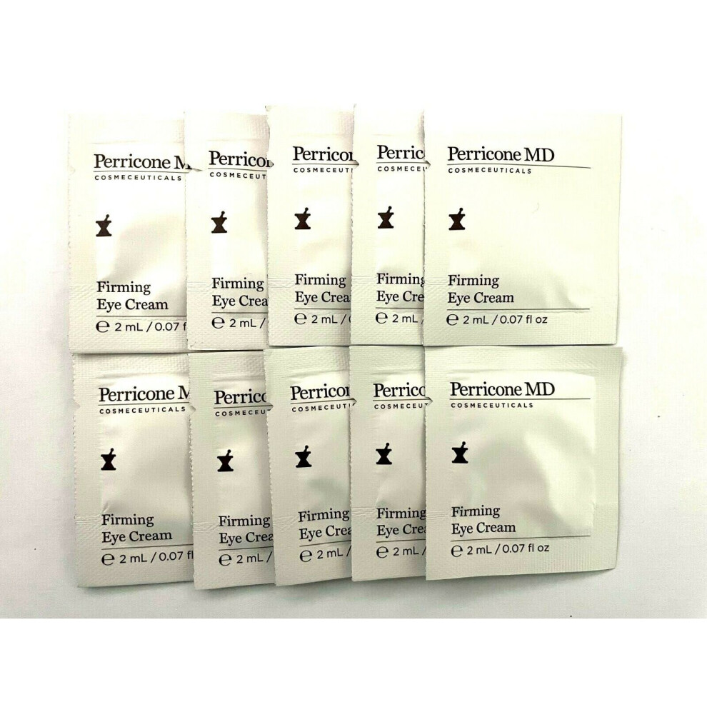 10 X PERRICONE MD FIRMING EYE CREAM 2ML TOTAL ( 20ML ) FREE UK DELIVERY NEW