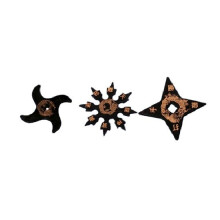PLAYWELL RUBBER NINJA STARS