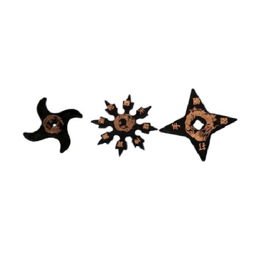 PLAYWELL RUBBER NINJA STARS