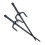 PLAYWELL RUBBER TRAINING SAI DAGGERS - 19.5" 1