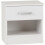 Seconique Polar 1 Drawer Bedside White 1
