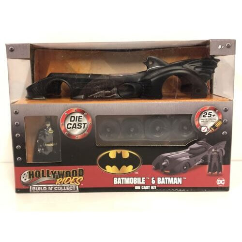 Jada Toys Build N'collect 1989 Batmobile & Batman Figura 1/24 Kit de