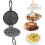 Vintage Gourmet Cast Iron Waffle Maker 4