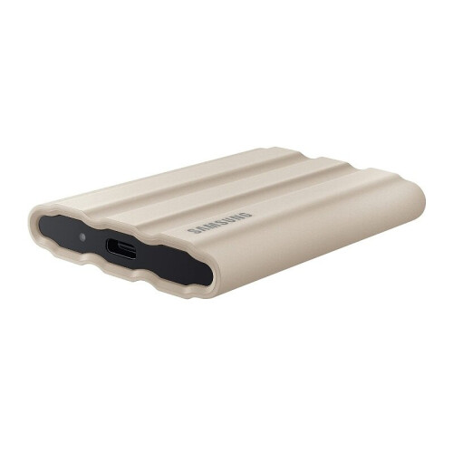 Samsung (Beige) SAMSUNG T7 Shield 1TB External Solid State Drive 2