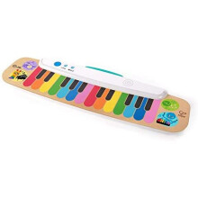 Baby Einstein, Hape, Notes and Keys Magic Touch Wooden Electronic Keyboard Toy, Musical Instruments for Toddlers, Ages 12 Months +