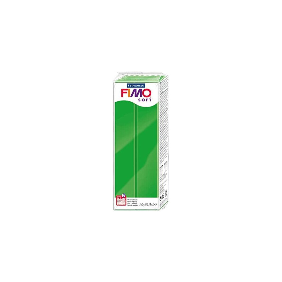 Staedtler Fimo Soft 8022-53 Oven Hardening Modelling Clay 350G - Tropical Green