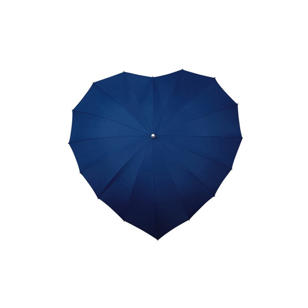 Soake Unisex Blue Heart Umbrella - Navy