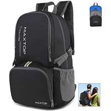 MAXTOP 50L/40L Backpack Ultra Lightweight Packable Foldable Rucksack Water Resistent For Men Women Kids Outdoor Camping Hiking Travel Daypack Handy