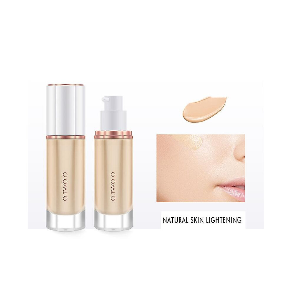 (Natural Skin Lightening) Natural Concealer Liquid Foundation Brighten Concealer Correction Skin Foundation