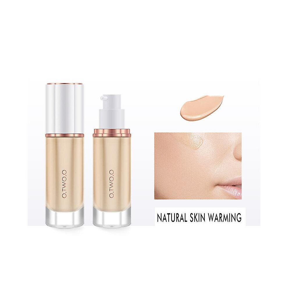 (Natural Skin Warming) Natural Concealer Liquid Foundation Brighten Concealer Correction Skin Foundation