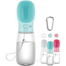 COTOP Portable Dog Water Bottle, 350/550ml Dog Walking Travel Bottle Puppy Water Leak Proof Drinking Dispenser Food Grade Dog Hot Water Drink Bottle,