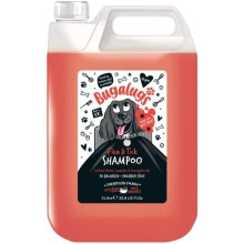 Flea and Tick Dog Shampoo by Bugalugs, Works on Smelly Puppies & Dogs, Contains Neem Oil & Eucalyptus Oils, PH Balanced Vegan Pet Shampoo, Used by Pro